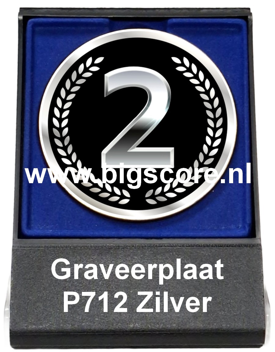 Neutraal 1-2-3 Acryl in medailledoosje Blauw-Zwart G/Z/B